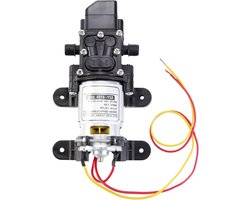 12 V waterpomp met hoge druk elektrisch zelfaanzuigend met drukschakelaar 100 psi 4 l/min.