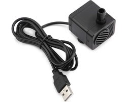 5V 1.5W USB Mini Dompelpomp Waterpomp - Borstelloze Micro Ultra Rustige Watercirculatiepomp voor Fish Tank Aquarium .