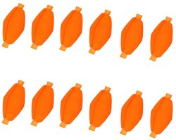 6 stks Float Foam Olijf Vorm Indicatoren Vliegvissen Accessoire, Rood