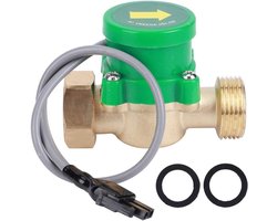 60W Waterpomp Flow Sensor Elektronische Druk Automatische Schakelaar voor Douche Lage Waterdruk Zonneboiler Watercirculatie - HT-120 220V 3/4" Schroefdraad