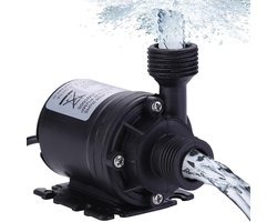 Amfibische pomp DC 12 V dompelwaterpomp 800 l/h 5 m voor watercirculatie - geschikt voor zwembaden, vijvers, aquariums