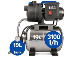 Annovi Reverberi ARGP600PB Hydrofoorpomp met Vat / Hydrofoor met drukschakelaar - Tuinpomp 600W a 3100l/h - 19L Tank