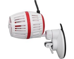 Aquarium Wave Maker 12V 4 Versnellingen Stille Dompelpomp met Variabele Frequentie Circulatiepomp voor Waterplantengroei en Visademhaling voor 250 Liter (WHITE)