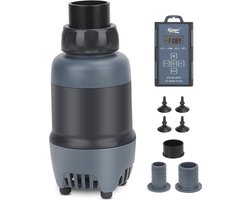 Aquariumwaterpomp 3500 l/u, 35 W - Dompelwaterpomp met LCD-display en 4 watercirculatiemodi voor aquaria
