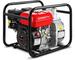 Benzine Waterpomp 30.000 l/h met 5,5 PK Motor - Mobiel & Veelzijdig voor Tuin en Stations
