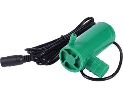 Dompelpomp 12V DC Pomp Hmax 9M 500L/H voor Tuinvijver - Groen