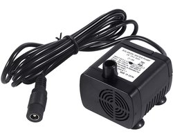 Dompelpomp, DC 12V ultra-stille zonne-amfibische micro-dompelpomp voor visvijvers en fonteinvijvers