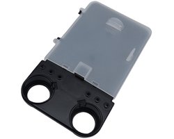 Draagbare golfscorekaarthouder met penlus en opbergvakken, lichtgewicht en gemakkelijk mee te nemen voor het bijhouden van scores tijdens het golfen