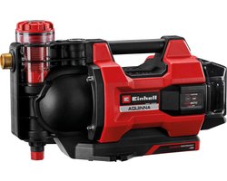 Einhell Accu Tuinpomp AQUINNA 18/30 F LED AUTOMATIC Solo - Power X-Change - 18 V/Li-ion - 3000 l/u - Max. opvoerhoogte: 28 m - ECO/Boost modus - Overbelastings- en vorstbeveiliging - Excl. accu en lader