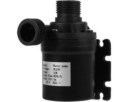 Fountain Pump DC 24V, Hot Water Circulation Pump, Maximum Flow 800L/H, Low Noise, Stable Operation, Suitable for Aquarium, Fountain, Fish Pond