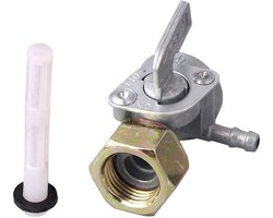 Gasoline Generator Gas Tank Fuel Switch Valve Pump Petcock for 5.5hp 6.5hp 7hp 8hp 9hp 11hp 13hp 14h 15hp 16hp 168F 163CC 196CC 170F 208CC 211CC 173F 177F 182F 188F - 16mm x 1.5mm