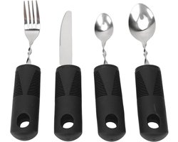 Gewogen Bestek voor Parkinsonpatiënten en Artritishulp Handtrillingen Lepel Vorkmes.