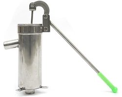 Handwaterpomp - Tuinwaterpomp - Waterput Pomp met Roestvrijstalen Hendel max. 20l/min - Afmetingen 25 x 21 x 21 cm