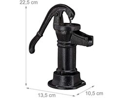 Handwaterpomp - Zwengelpomp - Handwaterpomp Gietijzer - Tuinwaterpomp - Waterput Pomp - Zwart