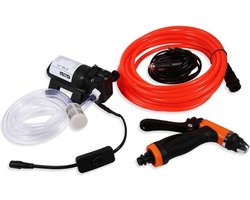 Hogedruk autowasmachine - wasmachinepomp voor auto's - ramen wassen - huisdieren - irrigatie - kamperen - 12 x 96 x 6 cm .