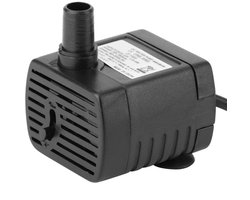 JT-1020 USB 5V 0,5m 150L/H DC Waterpomp - ABS Zwart, Borstelloze USB Pomp Voor Hydrocultuur, Onderdompelbaar in Zwembad
