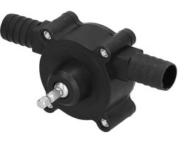 KARZO - Handmatige elektrische DC-pomp met zelfaanzuigende functie, compacte en draagbare pomp ideaal voor zwembaden en irrigatiesystemen voor eenvoudig waterverplaatsen