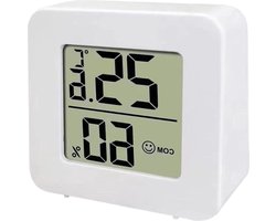 LCD hygrometer temperatuurmeter voor binnentemperatuur en vochtigheidsmetingen - nauwkeurige binnen thermohygrometer met display .