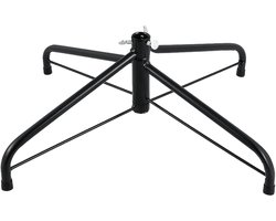 Metalen kerstboomstandaard voor ijzeren kerstboom (45 cm zwartgroen)