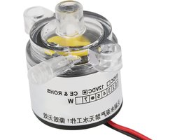 Mini Waterpomp Borstelloze DC Dompelloze Wit 12V DC 6W - Voedselkwaliteit - Stil - Compact