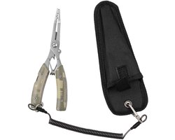 Multifunctionele lichtgewicht vistang van roestvrij staal met stevig ABS-handvat, inclusief lijnsnijder en haakverwijderaar voor gemakkelijk vissen