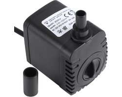 Ondersteuning waterloze werking aquarium - Stille vistank dompelpomp 8 W 5 m netsnoer EU-stekker