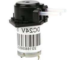 Peristaltische pomp DC 24V Mini zelfaanzuigende waterpomp in klikontwerp voor laboratoriumanalyse in vacuümaquaria