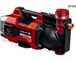 RFWR® Accu Tuinpomp met Dubbele Accu Slots en ECO/BOOST Modus - Max. 3000 l/u Levercapaciteit