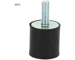 Rubber Mounts Anti Schwingmetall - Set van 4 (VD30*30 M8*23)