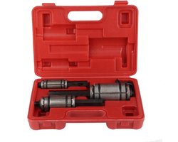 Uitlaatdemper Spreader Tool Set 3 Stuks - Tail Pipe Expander voor het Rechtzetten en Klemdeuken - Geschikt voor 1-1/8 Tot 3-1/2 Inch Pijpen - Inclusief Draagbare Opbergkoffer
