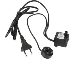 Ultrastille dompelpomp met ledlicht voor aquaria en vijvers - aquariumpomp voor hydrocultuur (220V-240V) .