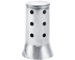 Universele 51mm motoruitlaat demper inzetstuk van duurzaam metaal voor geluidsreductie en betere uitlaatprestaties, eenvoudig te monteren en geschikt voor diverse modellen