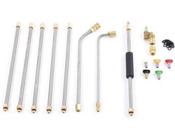 Verlengstuk WasmachinelansVerlengstuk Wand SproeierlansLans Accessoire Set voor Het Reinigen van Wassen