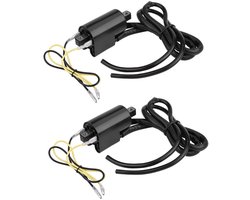 Vervangende 2-delige ontstekingsspoelset voor motorfietsen, geschikt voor GSF400, GSF600 en GSF1200 Bandit, voor betrouwbare ontsteking en optimale prestaties