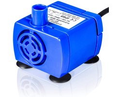 Vervangende fonteinpomp voor huisdieren, stille kattenfonteinpomp, dompelpomp met elektrische waterpomp en 1,8 meter lange stroomkabel