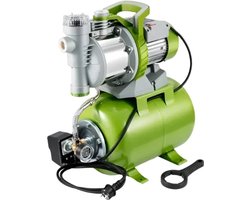 Vevor - Ondiepe Bronpomp - met druktank - Draagbare Jetpomp - 1300W - 4200 L/u Debiet - 50 m Opvoerhoogte voor Irrigatie - Watertransfer - Groen