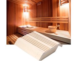 Vierkante Houten Hoek Saunaruimte Lichtafdekking - Verticale Latten