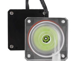 Waterkoelingspomp 500L/H Geïntegreerde waterpomp - 3 meter pompkop - 4 cm dikte - PMMA PWM snelheidsregeling - mute waterpomp - CPU-koelsysteem .