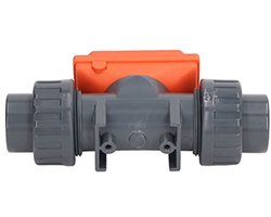 Waterstroommeter, 2,3-3,3V digitale display stroommeter UPVC hoge nauwkeurigheid voor zwembad