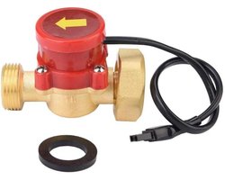 Waterstroomschakelaar G1-G3/4-draads waterstroomregelingsschakelaar 220V Flowsensor Druk Automatische stroomregelingsschakelaar