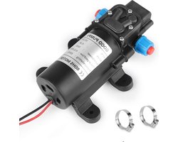 Zelfaanzuigende waterpomp 12 V 45 l-min 85 psi 58 bar met drukschakelaar - caravans boot tuin - mini-hogedrukpomp