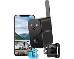 4G LTE Buiten Beveiligingscamera met Simkaart voor Real-time Monitoring