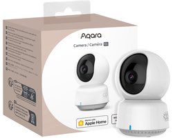 Aqara Camera E1 - Wit - Slimme Beveiligingscamera 2K met Pan-Tilt - Werkt met Apple Home en Alexa