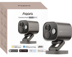 Aqara Camera Hub G5 Pro - Grijs - 2K Outdoor Beveiligingscamera - Wi-Fi Dual-Band – Nachtzicht - Matter & Zigbee Hub