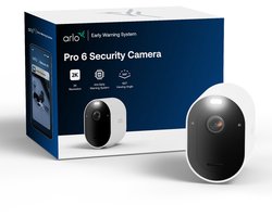 Arlo Pro 6 2K+ beveiligingscamera - 1 IP-Camera