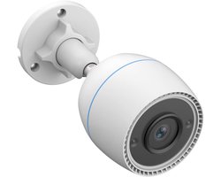 Aurixi® Buiten Camera Met Nachtzicht – Eufy Camera Buiten – Beveiligingscamera Draadloos Buiten - Wit - 8cmx 8cm x 16cm