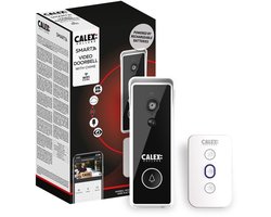 Calex Slimme Deurbel met Camera - 2K Video Deurbel - Draadloos - Incl. Chime