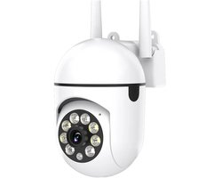 camera - camerabewaking - Ease Life APP Draadloze 1080P HD WiFi-beveiligingscamera voor binnen en buiten, nachtzicht in kleur, 2-weg audio, 360 °