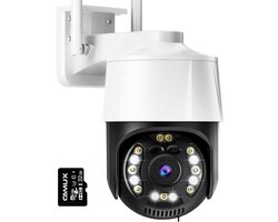 Camux Cam-VisionX Beveiligingscamera Buiten IP66 - 3MP 2K Camera - Buitencamera met Nachtzicht - Wifi met App - Security Camera