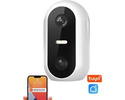 Denver Beveiligingscamera Draadloos Buiten en Binnen - met Nachtzicht - WiFi & App - Full HD - Bewegingsdetectie - Makkelijk te installeren - IOB209